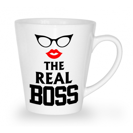 Kubek latte na dzień kobiet The real boss